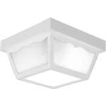 White 2 60 Watts Medium Flush