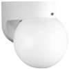 White 1 18W Outdoor Wall Lantern