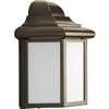 Antique Bronze 1 13 Watts GU24 Outdoor Wall Lantern