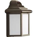 Antique Bronze 1 13 Watts GU24 Outdoor Wall Lantern