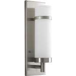 Brushed Nickel 1 26W GU24 Sconce