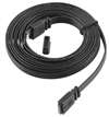8 FT LED Tape CONN CORD Black