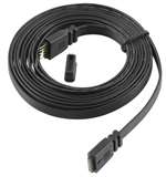 8 FT LED Tape CONN CORD Black