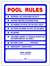 Sign Pool Rules
