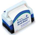 Scrubber With 3 Pads #650