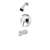 1 Handle Tub and Shower Trim Kit *pfirst CP