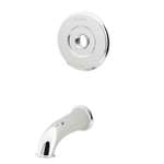 Tub Trim Kit Less Handle Polished Chrome Universal