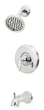 Tub and Shower Trim Kit Avalon Polished Chrome