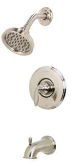 Tub and Shower Trim Kit Avalon Brushed Nickel