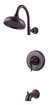 1 Handle Lever Tub and Shower Trim Kit Ashfield TUBR