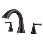 2 Handle Roman Tub Faucet Trim Less Valve *saxton TUBR