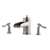 Roman Tub Faucet Trim Less Handle Ashfield Brushed Nickel