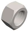 1/4 20 THRD ZN G2 HEX Nut 100 Pack