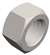 1 8 THRD ZN G2 HEX Nut 4PK