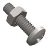 1/4 20 X 1 RH Stove Bolt 25PK