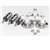 Cross Tub and Shower Remodel Kit Polished Chrome