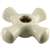2 Porcelain Cross Lav/T&s Handle Large