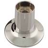 Tub and Shower Flange With Plastic Nipple Polished Chrome