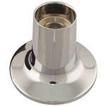 Tub and Shower Flange With Plastic Nipple Polished Chrome