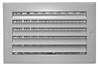 8 X 8 Aluminum Curved Sidewall / Ceiling Reg White
