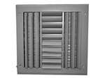 14 X 14 Aluminum 4 Way Curv Sidewall / Ceiling Reg White