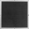 22 X 22 Aluminum T Bar Egg Crate Return INS