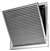 20 X 20 Aluminum T Bar Horizontal Blade Filter Grill