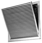 20 X 20 Aluminum T Bar Horizontal Blade Filter Grill