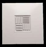 20 X 20 Aluminum Model Core Ceiling Diffuser White