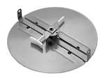 7 D Round Damper Brown