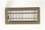 4 X 14 Fd Floor Diffuser Brown