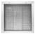 20 X 20 Fixed HB Insulation Filter Grill White