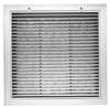 20 X 20 Fixed HB Insulation Filter Grill White