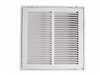 10 X 10 FG Return Filter Grill 1/2 Fin White