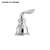1 Handle Kit For Tub and Shower Polished Chrome Avalon