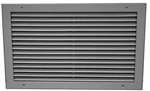 14 X 8 Horizontal Blade Return Grill White