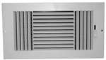 10 X 8 Plastic 3WAY Sidewall / Ceiling Reg