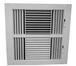 8 X 8 Plastic 4 Way Sidewall / Ceiling Reg
