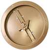 8 RDR Round Ceiling Damper Brown