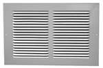 12 X 6 RG3 Return Air Grill 1/3 Fin White