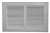 24 X 16 RG3 Return Air Grill 1/3 Fin White