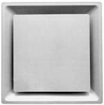 6 Square Panel T Bar Diffuser White