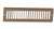 4 X 10 TS Toe Space Grill Brown