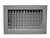 14 X 8 Vertical Blade Supply Reg White