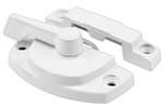 Cam Lock With Keeper Non LUG Type White