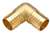 Lead Law Compliant 3/4 Barbed Brass 90 Elbow