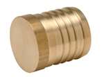 Lead Law Compliant 1/2 Barbed Brass TEST Plug