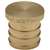 Lead Law Compliant 3/4 Barbed Brass TEST Plug