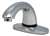 Ccy Lead Law Compliant 1.0 LAV Faucet 4 CC *MILANO Chrome Plated