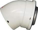 45 Degree Vent Pipe Elbow 2 Pack